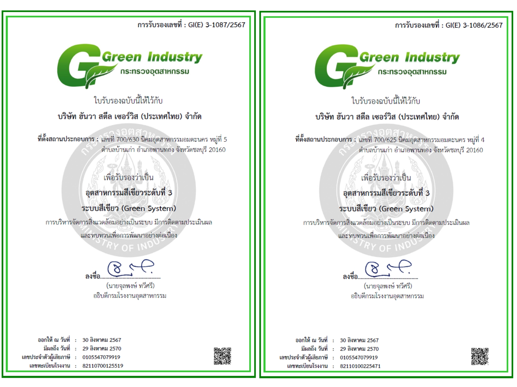 Green Industry